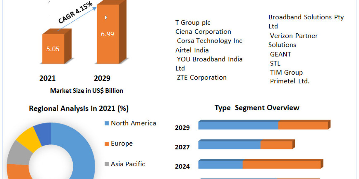 Bandwidth on Demand (BoD) Market Size, Top Players, Growth Rate, Estimate and Forecast 2029