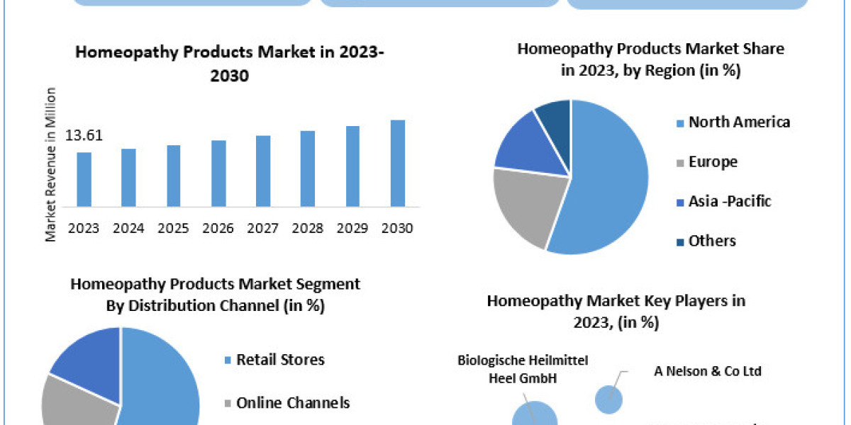 Homeopathy Products Market 	Statistical Spotlight: Segmentation, Outlook, and Overview for Business Growth | 2024-2030