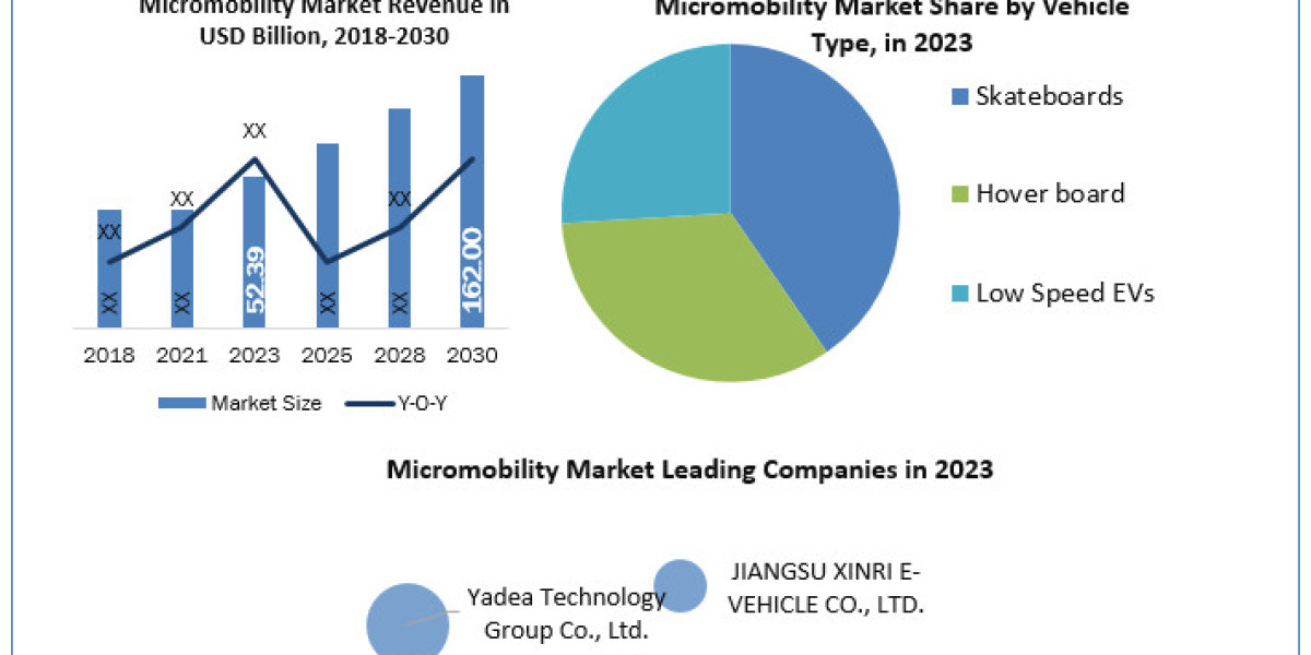 Micromobility Market Beyond the Numbers Game: Size, Share, Revenue, and Statistics Overview  2024-2030