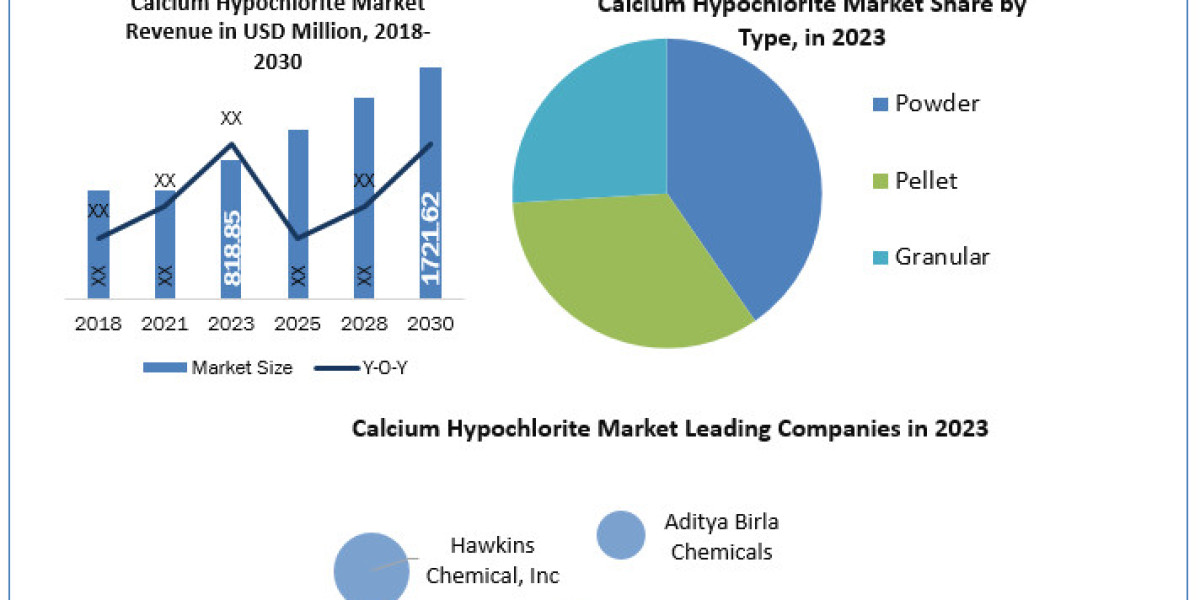 Calcium Hypochlorite Market Share, Industry Growth, Business Strategy, Trends and Regional Outlook 2024-2030