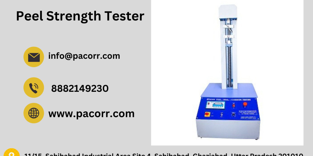 Why Pacorr's Peel Strength Tester is Essential for Ensuring Adhesion Quality in Packaging and Industrial Applicatio