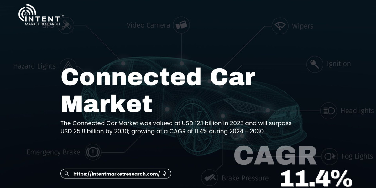 Connected Car Market: Key Trends and Insights Driving an 11.4% CAGR Towards USD 25.8 Billion by 2030