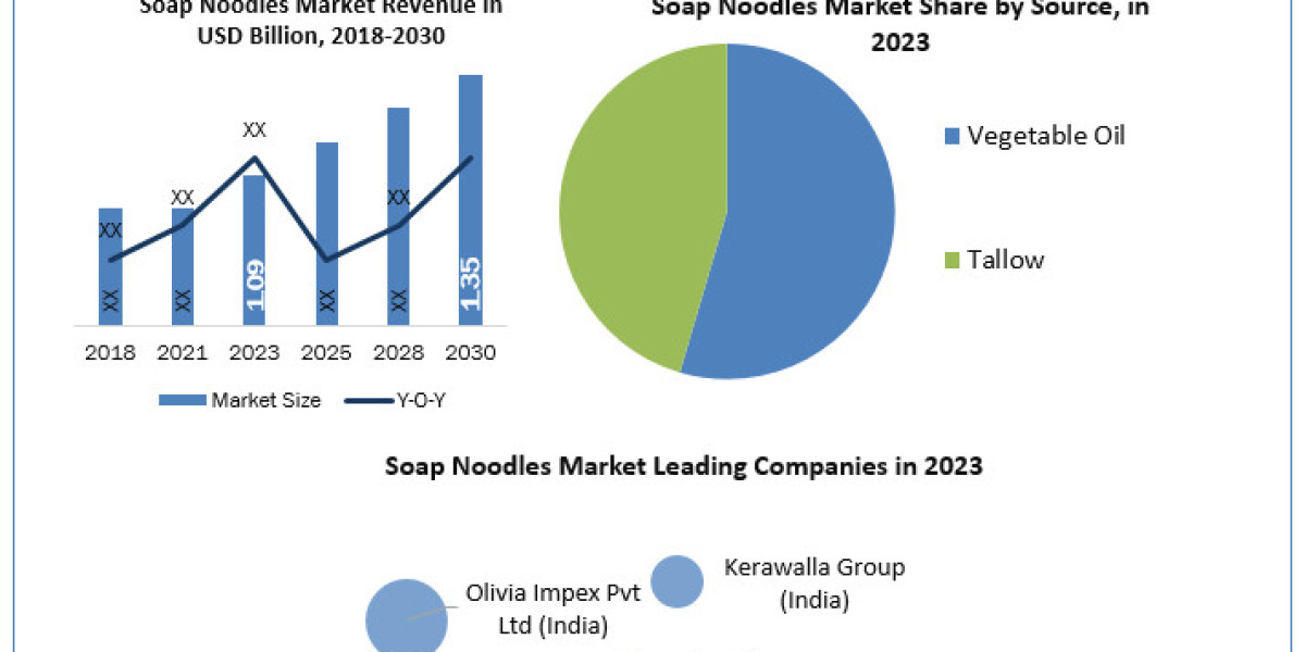 Soap Noodles Market Share, Industry Growth, Business Strategy, Trends and Regional Outlook 2024-2030