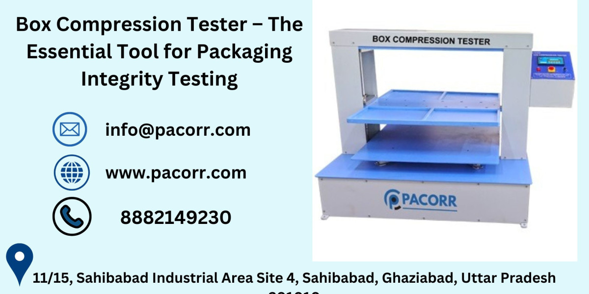 Pacorr’s Box Compression Tester for Optimal Packaging Durability