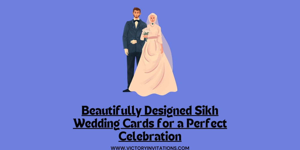 Beautifully Designed Sikh Wedding Cards for a Perfect Celebration