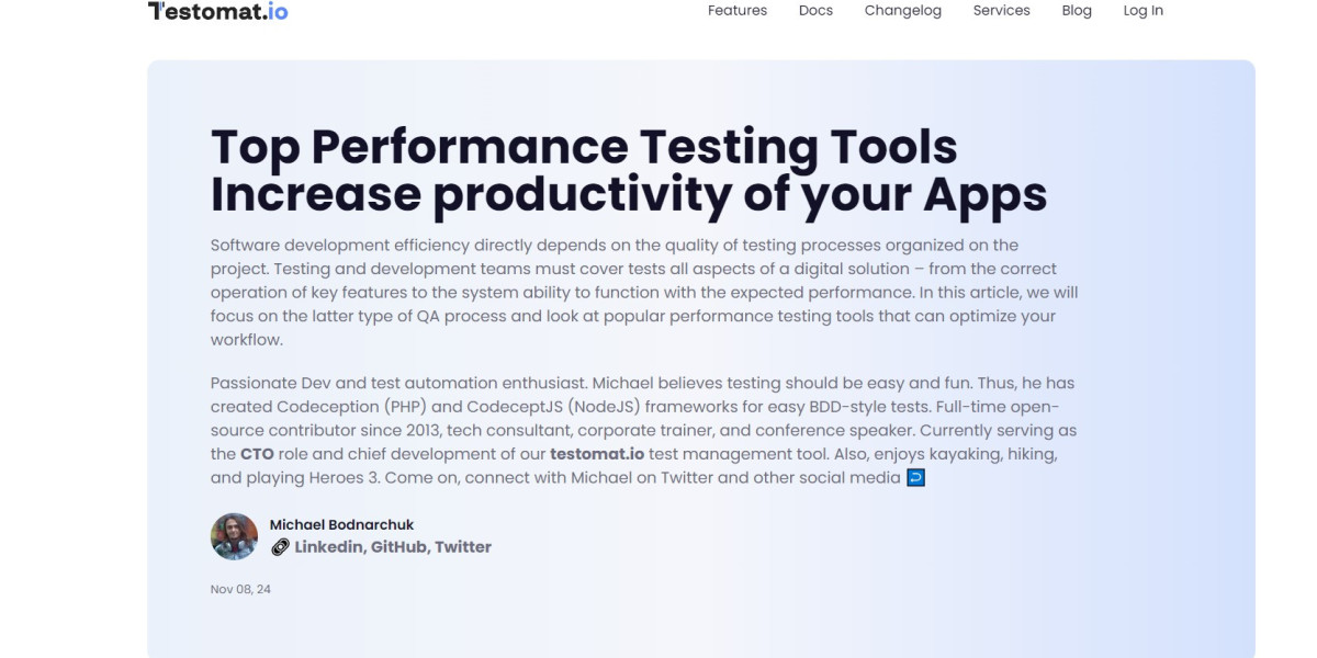 Top Performance Testing Tools to Increase the Productivity of Your Apps