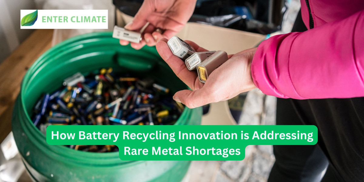 How Battery Recycling Innovation is Addressing Rare Metal Shortages